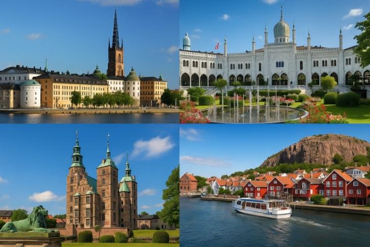 Circuit in Scandinavia din Stockholm pana la Copenhaga